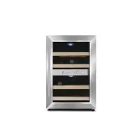 Caso Wine cooler Wine Duett 12 Free standing, Bottles capacity Up to 12 bottles, Cooling type Peltier technology, Stainless Steel