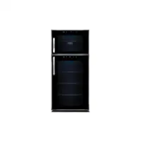 Caso Wine cooler WineDuett Touch 21 Free standing, Bottles capacity Up to 21 bottles, Cooling type Peltier technology, Stainless Steel