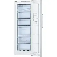 Bosch Freezer GSV29VW31 Upright, Height 161 cm, Total net capacity 198 L, A++, Freezer number of shelves/baskets 6, White, Free standing