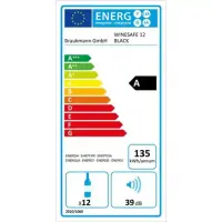 Caso | Wine cooler | WineSafe 12 | Energy efficiency class G | Free Standing | Bottles capacity Up to 12 bottles | Cooling type Compressor technology | Black