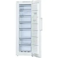 Bosch Freezer GSV33VW31 Upright, Height 176 cm, Total net capacity 220 L, A++, Freezer number of shelves/baskets 7, White, Free standing,