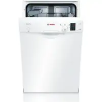 Bosch Dishwasher SPU40E42SK Semi built in, Width 44.8 cm, Number of place settings 9, Number of programs 4, A+, White