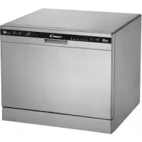 Candy Dishwasher CDCP 8/E-S Table, Width 55 cm, Number of place settings 6, Number of programs 6, A+, AquaStop function, Silver