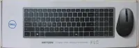 SALE OUT.  | Dell | Keyboard and Mouse | KM7120W | Wireless | 2.4 GHz, Bluetooth 5.0 | Batteries included | Bluetooth | Wireless connection | US | Titan Gray | REFURBISHED