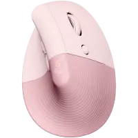 LOGITECH Lift Bluetooth Vertical Ergonomic Mouse - ROSE/DARK ROSE
