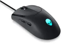 Dell | Gaming Mouse | Alienware AW320M | Wired | USB-A | Black