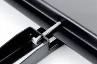EDBAK | Wall mount | PWB1C-B | 40-75 " | Maximum weight (capacity) 80 kg | Black – pilt 2