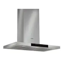 Hood Bosch DWB098J50 Wall mounted, Width 90 cm, 860 m³/h, Stainless steel, Energy efficiency class A+, 55 dB