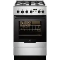 Electrolux Cooker EKK54552OX Hob type Gas, Oven type Electric, Stainless steel, Width 50 cm, Depth 60 cm, 54 L – pilt 2