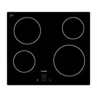 Bosch PKE611D17E Vitroceramic, Number of burners/cooking zones 4, Black,