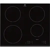 Electrolux EHH6340FSK Induction, Number of burners/cooking zones 4, Black,
