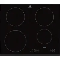 Electrolux EHH6340FSK Induction, Number of burners/cooking zones 4, Black,