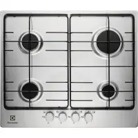 Electrolux EGG16242NX Gas, Number of burners/cooking zones 4, Stainless steel,