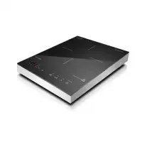 Caso | Free standing table hob | 02225 | Number of burners/cooking zones 1 | Sensor-Touch | Aluminium | Induction