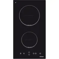 Candy Domino CDI 30  Induction, Number of burners/cooking zones 2, Black, Display, Timer