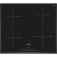 Bosch Hob PIE651FC1E Induction, Number of burners/cooking zones 4, Black,