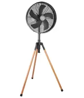Camry | Fan | CR 7329 | Tripod Loft fan | Black | Diameter 40 cm | Number of speeds 3 | Oscillation | 100 W