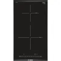 Bosch | Hob | PIB375FB1E | Induction | Number of burners/cooking zones 2 | Touch | Timer | Black