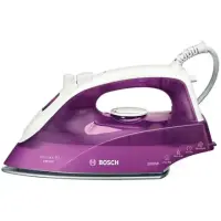 Iron Bosch sensixx B1 TDA2630 Purple/White, 2100 W, With cord, Continuous steam 25 g/min, Steam boost performance 90 g/min, Auto power off, Anti-drip function, Anti-scale system, Vertical steam function, Water tank capacity 290 ml – pilt 3