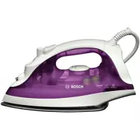 Iron Bosch TDA2329 Purple/White, 2200 W, With cord, Continuous steam 22 g/min, Steam boost performance 70 g/min, Anti-scale system, Vertical steam function, Water tank capacity 220 ml