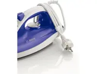 Iron Bosch QuickFilling TDA2377 White/Purple, 2200 W, With cord, Continuous steam 25 g/min, Steam boost performance 90 g/min, Auto power off, Anti-scale system, Vertical steam function, Water tank capacity 220 ml – pilt 2
