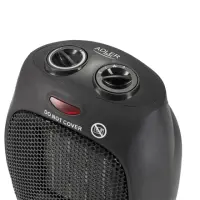 Adler | AD 7702 | Fan Heater | 1500  W | Number of power levels 2 | Black – pilt 2
