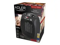 Adler | AD 7702 | Fan Heater | 1500  W | Number of power levels 2 | Black – pilt 3