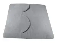 Adler | Electric heating pad | AD 7403 | Number of heating levels 2 | Number of persons 1 | Washable | Remote control | Grey – pilt 5