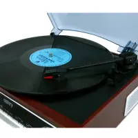 Camry | Turntable with radio | CR 1113 | AUX in | Brown