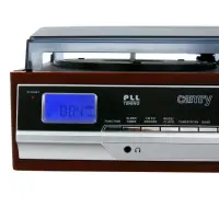 Camry | Turntable with radio | CR 1113 | AUX in | Brown – pilt 2