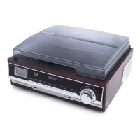 Camry | Turntable with radio | CR 1113 | AUX in | Brown – pilt 3