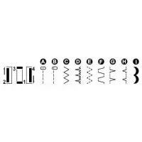 Singer | SMC 1409 | Number of stitches 9 | White – pilt 2