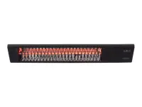 SUNRED | Heater | PRO25W-SMART, Triangle Dark Smart Wall | Infrared | 2500 W | Black | IP55