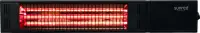 SUNRED | Heater | RDS-15W-B, Fortuna Wall | Infrared | 1500 W | Black | IP55