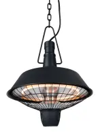 SUNRED | Heater | RSH16, Indus Bright Hanging | Infrared | 2100 W | Black | IP24 – pilt 7