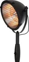SUNRED | Heater | RSS19, Indus Bright Standing | Infrared | 2100 W | Black | IP54