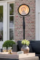 SUNRED | Heater | RSS19, Indus Bright Standing | Infrared | 2100 W | Black | IP54 – pilt 5