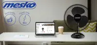 Mesko | Fan | MS 7310 | Table Fan | Black | Diameter 40 cm | Number of speeds 3 | Oscillation | 45 W | No – pilt 2