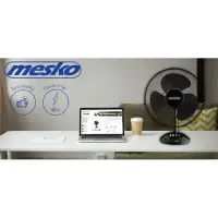 Mesko | Fan | MS 7310 | Table Fan | Black | Diameter 40 cm | Number of speeds 3 | Oscillation | 45 W | No