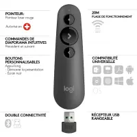 LOGI R500s Laser Presentation Remote – pilt 5