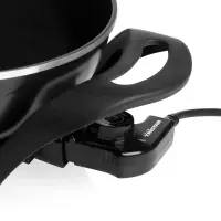 Tristar | Electric Wok | PZ-9130 | 1500 W | Stainless steel | 4.5 L | Black