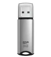 Silicon Power | USB Flash Drive | Marvel Series M02 | 64 GB | Type-A USB 3.2 Gen 1 | Silver