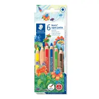Värvipliiatsid Staedtler Noris Club 129, Super jumbo, 6tk