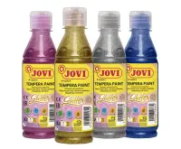 Guaššvärv JOVI Glitter, kuldne, 250ml – pilt 3