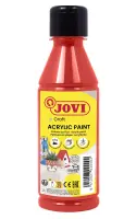 Akrüülvärv JOVI, 250ml, punane