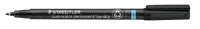 Tekstiilimarker STAEDTLER, 0,6mm, must