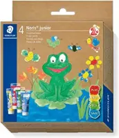 Näpuvärvid STAEDTLER Noris Junior, 4 tk.