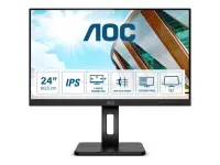 AOC | Q24P2Q | 23.8 " | IPS | QHD | 16:9 | 75 Hz | 4 ms | 2560 x 1440 | 250 cd/m² | Headphone out (3.5mm) | HDMI ports quantity 1 | Black | Warranty 36 month(s) – pilt 27