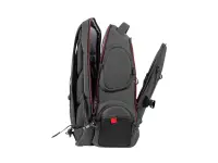 GENESIS Pallad 550 43,9 cm (17.3") Seljakott Must, Punane – pilt 24