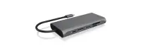 ICY BOX IB-DK4050-CPD Juhtmega ühendatud USB 3.2 Gen 1 (3.1 Gen 1) Type-C Söehall – pilt 2